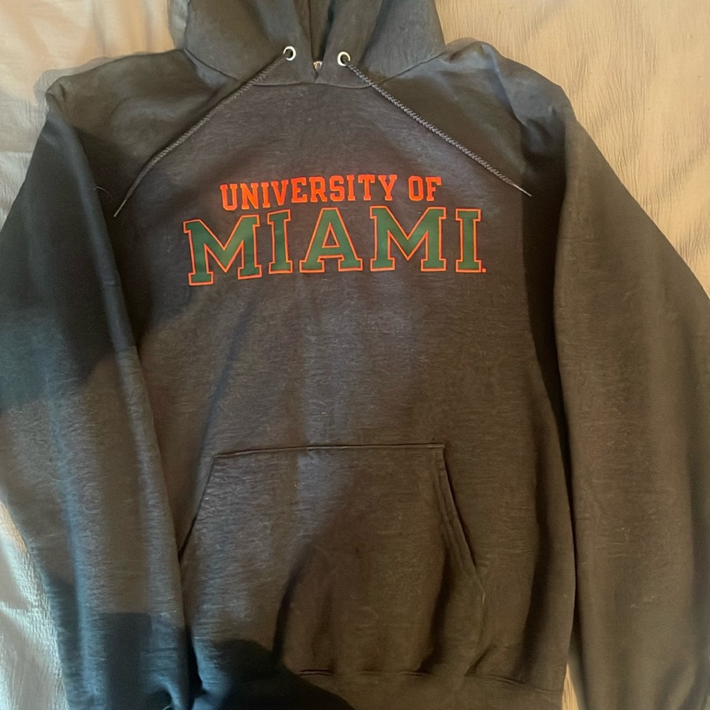 University of Miami champion sweatshirt